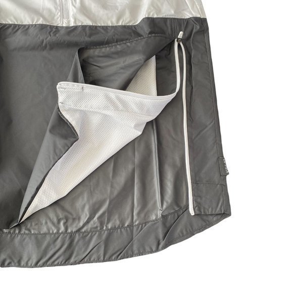 Nike Las Vegas Raiders Sideline Coaches Half Zip Short Sleeve‎ Jacket Sz S White - Picture 8 of 9